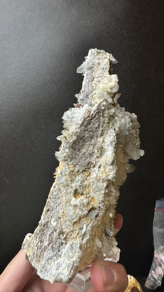 Brookite on Forest Quartz, Kharan, Balochistan, Pakistan - photo 3