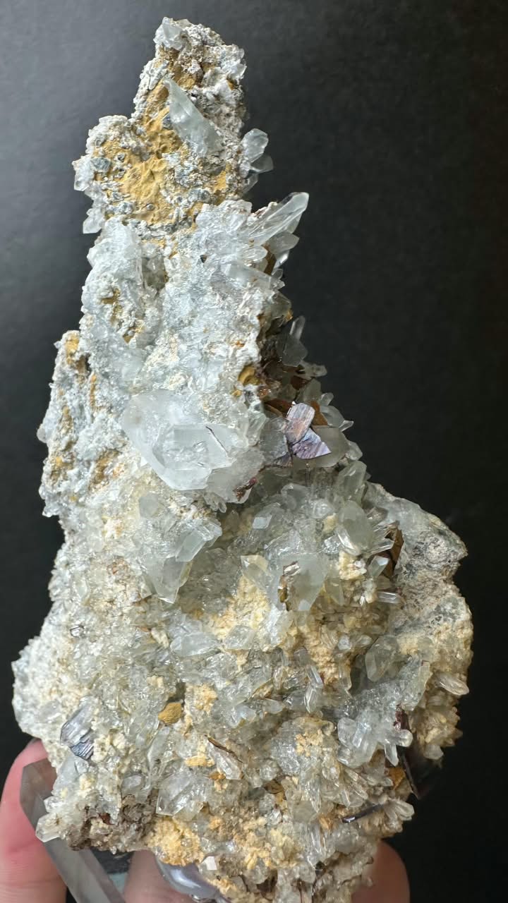 Brookite on Forest Quartz, Kharan, Balochistan, Pakistan - photo 5