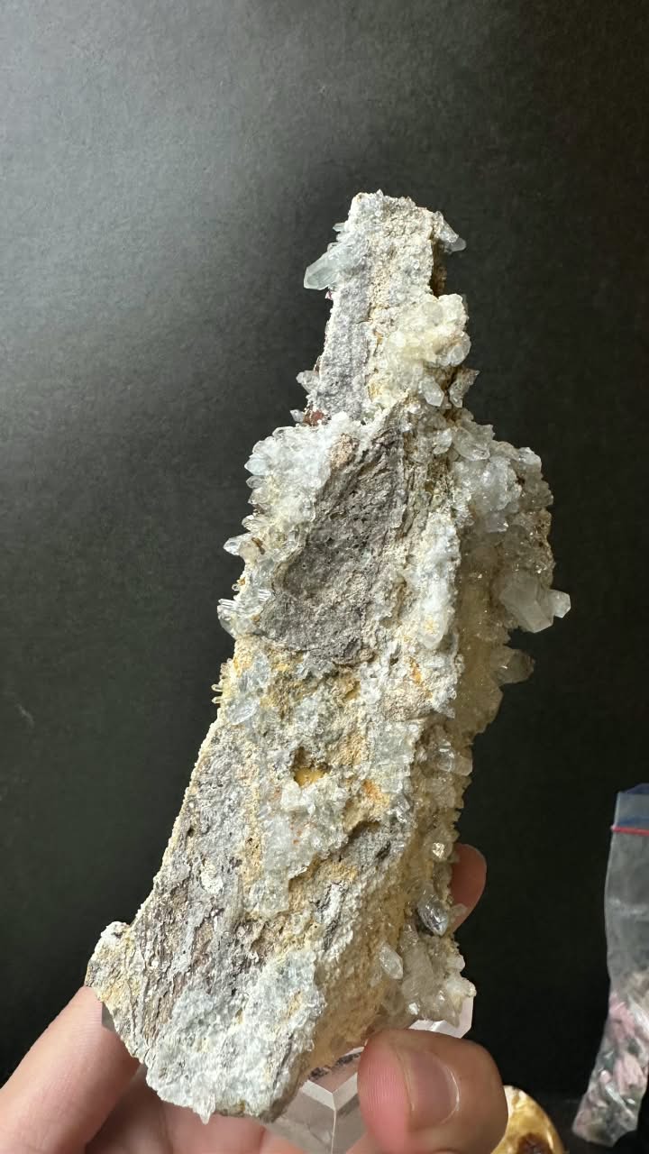 Brookite on Forest Quartz, Kharan, Balochistan, Pakistan - photo 7