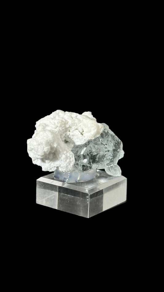 Terminated Aquamarine Crystal on Matrix, Pakistan