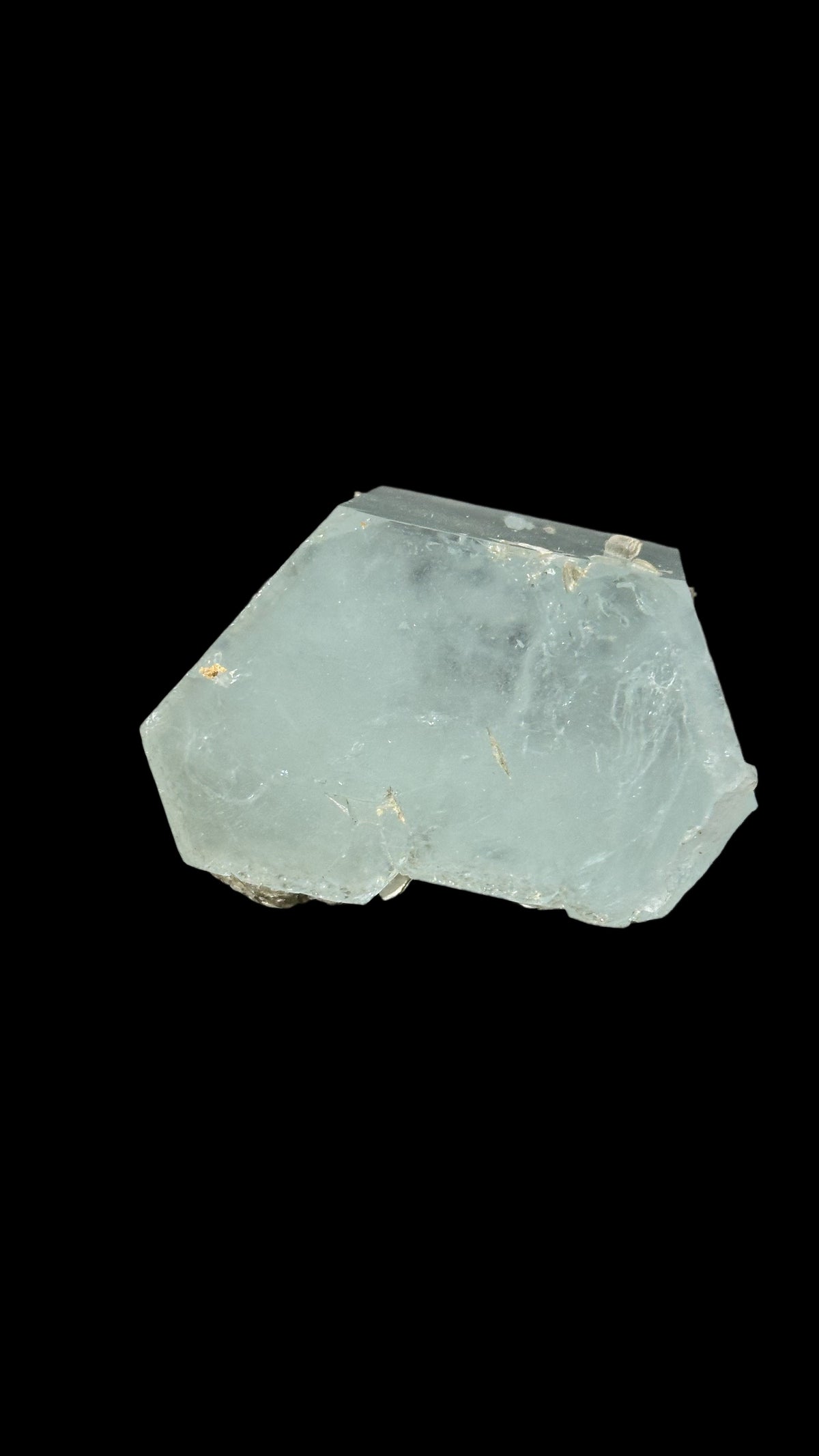 Raw Aquamarine Crystal, Fully Terminated Barrel, Pakistan