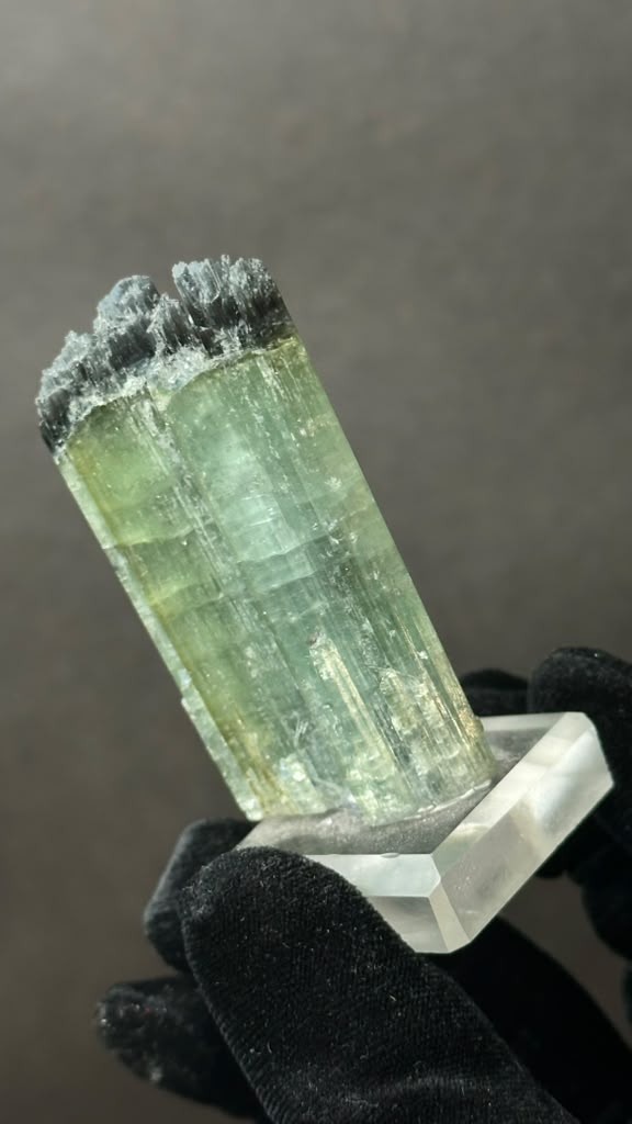 Bicolor Tourmaline Crystal Pair, Afghanistan - photo 3