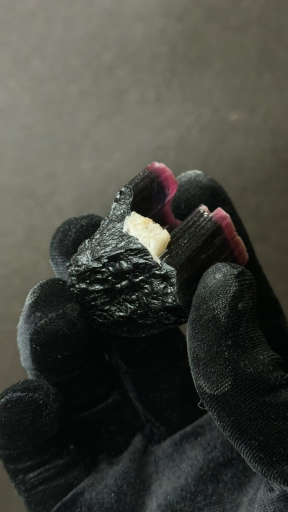 Multicolor Tourmaline Crystal, Heat Treated - photo 7