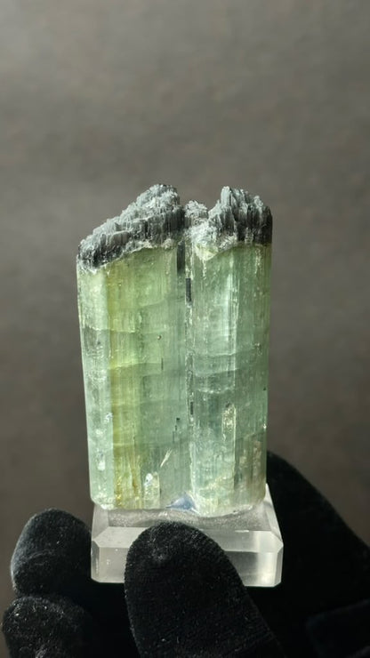 Bicolor Tourmaline Crystal Pair, Afghanistan - photo 5