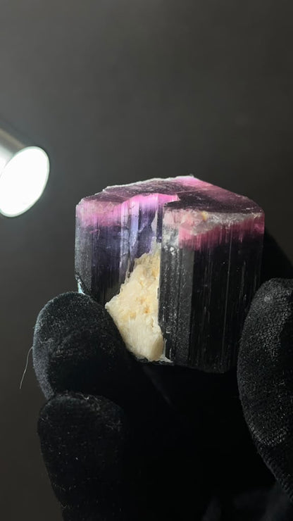 Multicolor Tourmaline Crystal, Heat Treated - photo 8