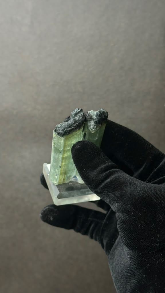 Bicolor Tourmaline Crystal Pair, Afghanistan - photo 6