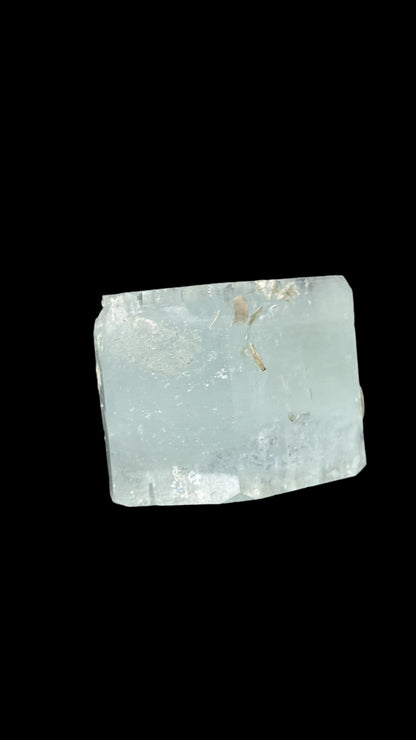 Raw Aquamarine Crystal, Fully Terminated Barrel, Pakistan