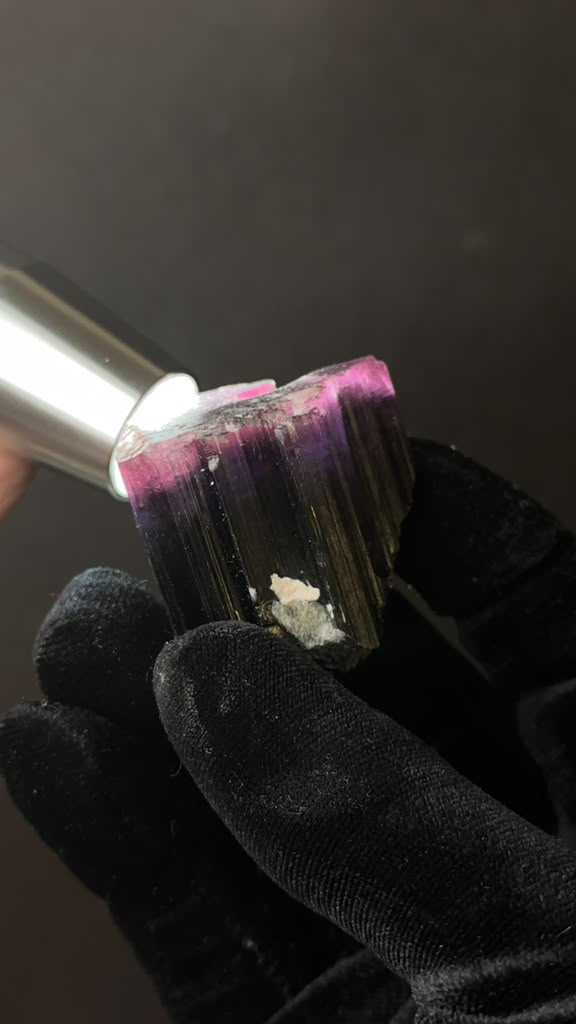 Multicolor Tourmaline Crystal, Heat Treated - photo 9