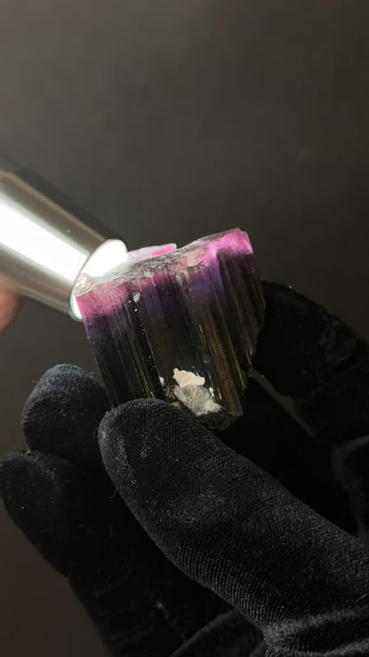 Multicolor Tourmaline Crystal, Heat Treated - photo 9