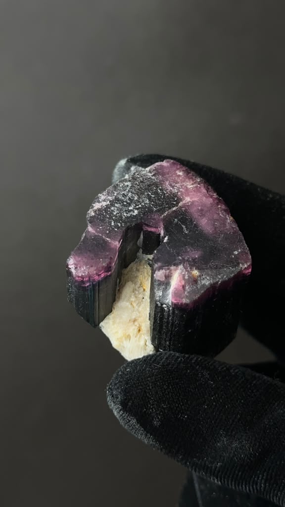 Multicolor Tourmaline Crystal, Heat Treated - photo 12