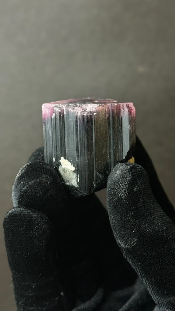 Multicolor Tourmaline Crystal, Heat Treated - photo 14