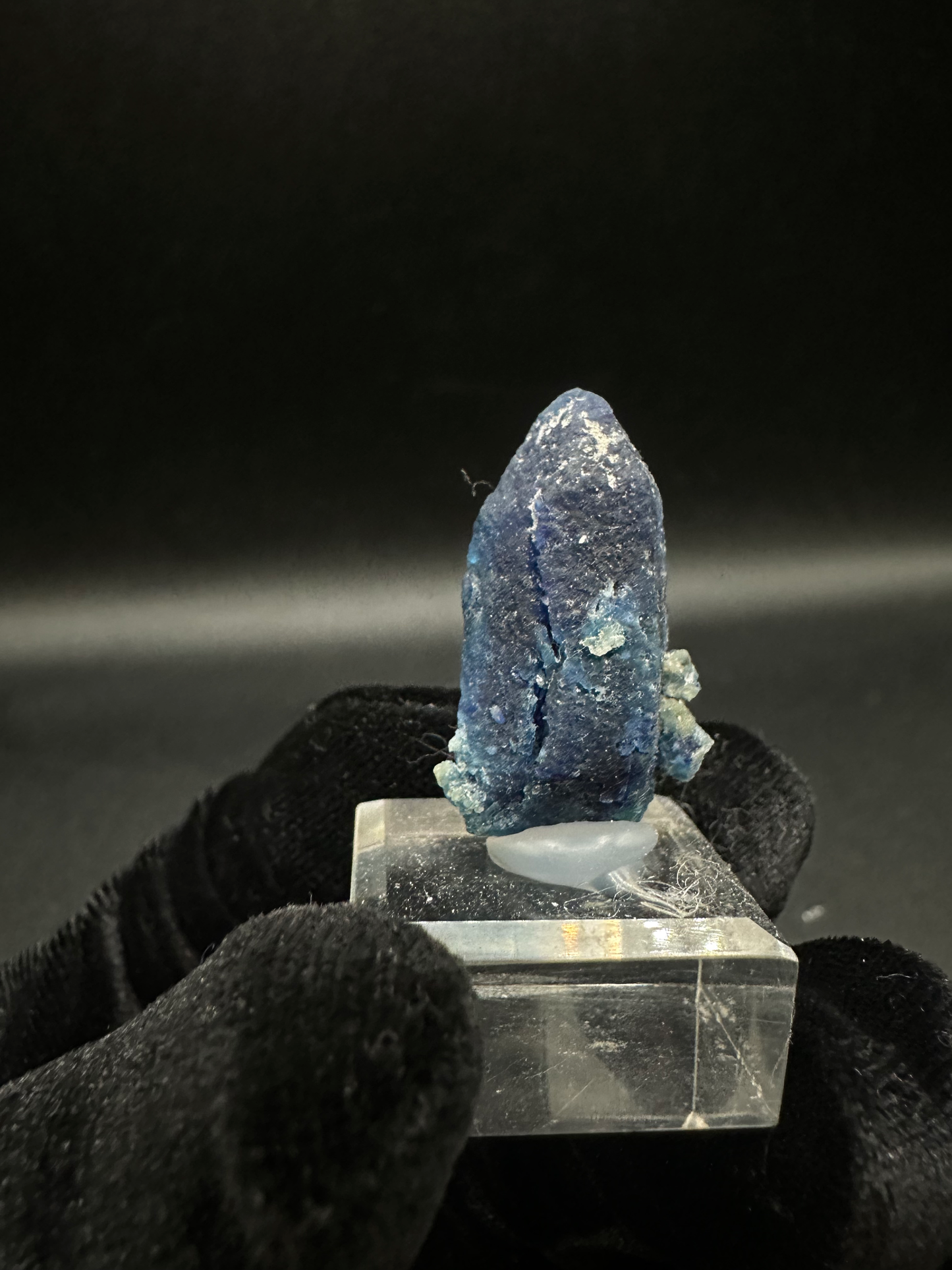 Afghanite Crystal Fully Terminated Deep Blue Indigo Natural Mineral Specimen