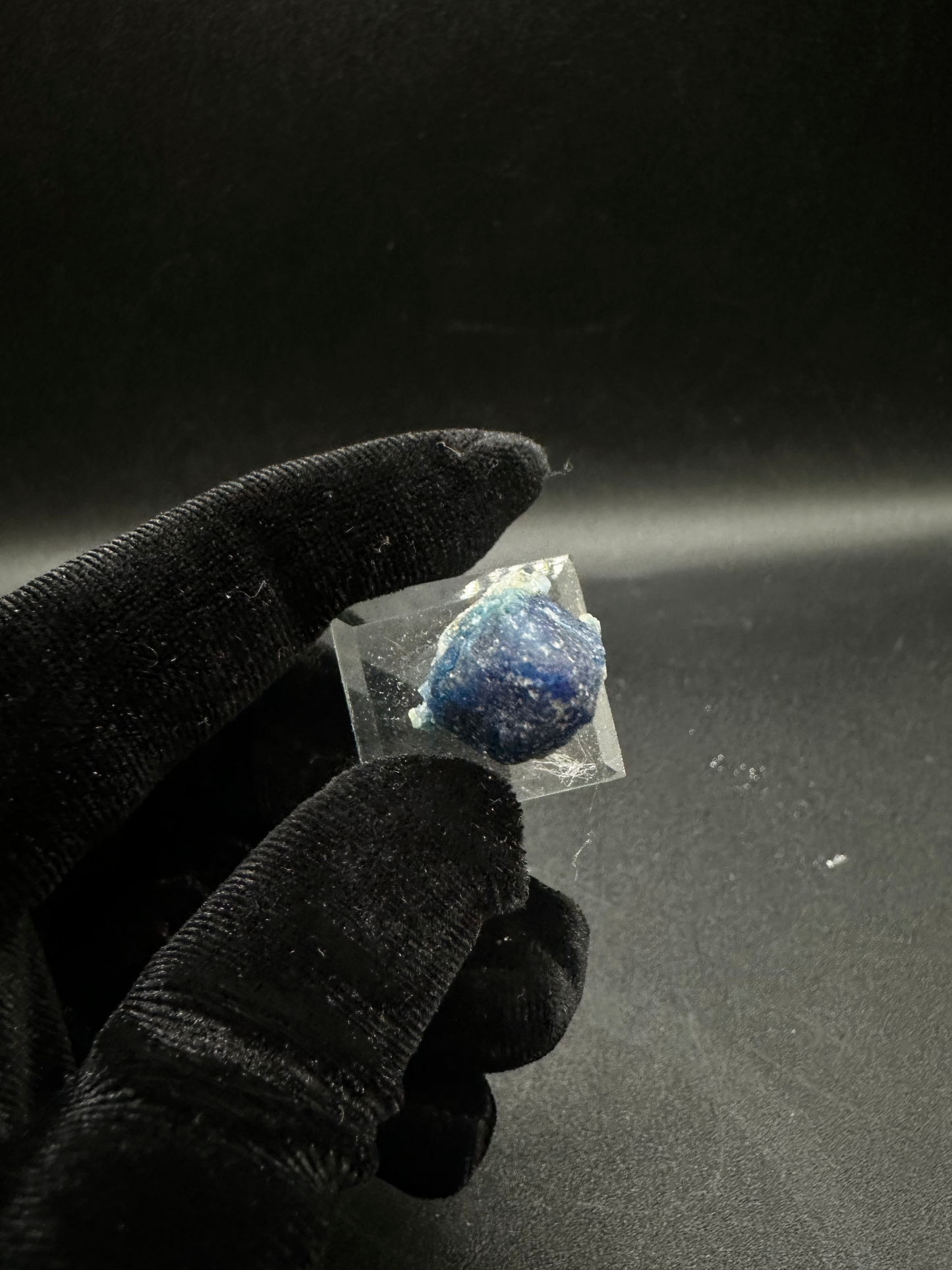 Afghanite Crystal Fully Terminated Deep Blue Indigo Natural Mineral Specimen