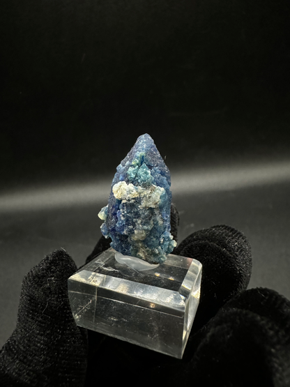 Afghanite Crystal Fully Terminated Deep Blue Indigo Natural Mineral Specimen