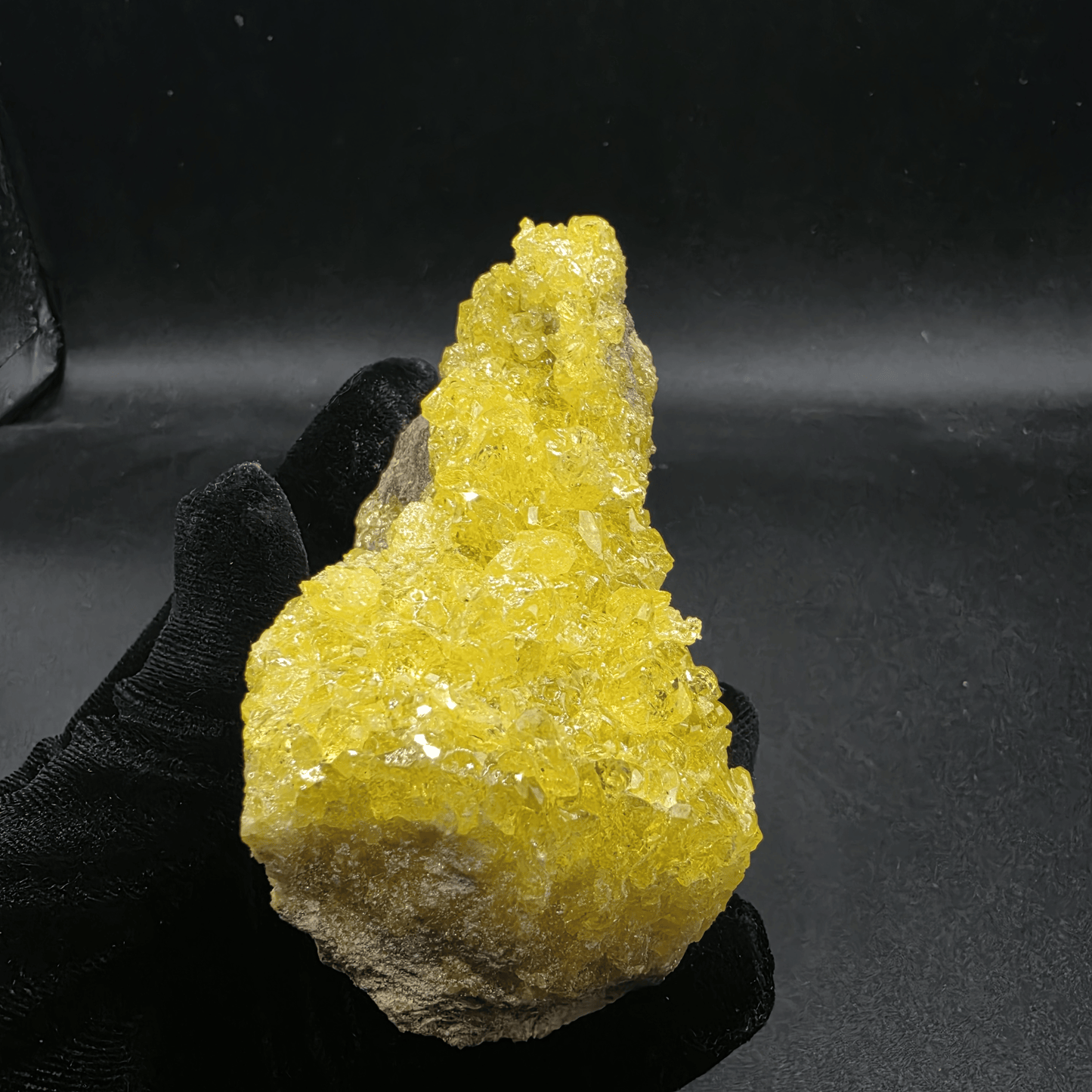 Native Sulfur Crystal Cluster — Peru