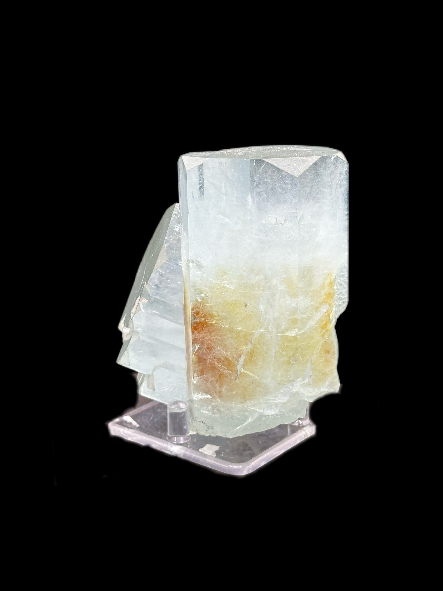 Majestic 786g Double-Terminated Raw Aquamarine Crystal Cluster — Natural Healing Stone