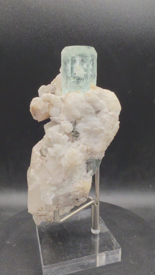 Aquamarine Apatite specimen