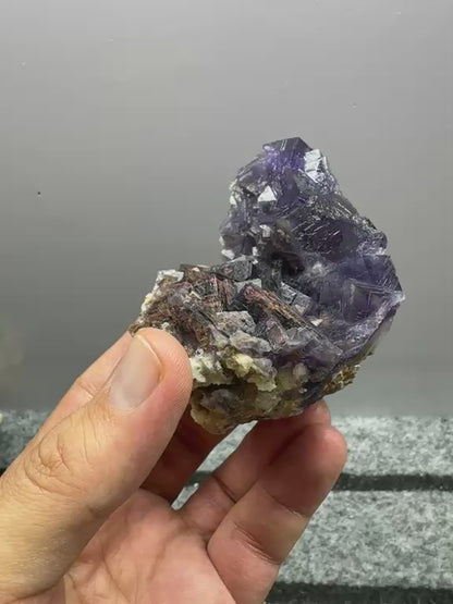 Flourite specimens 140 pieces