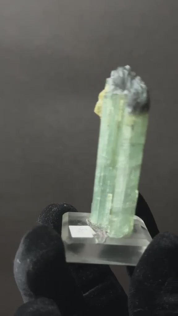 Bicolor Tourmaline Crystal Pair, view 10