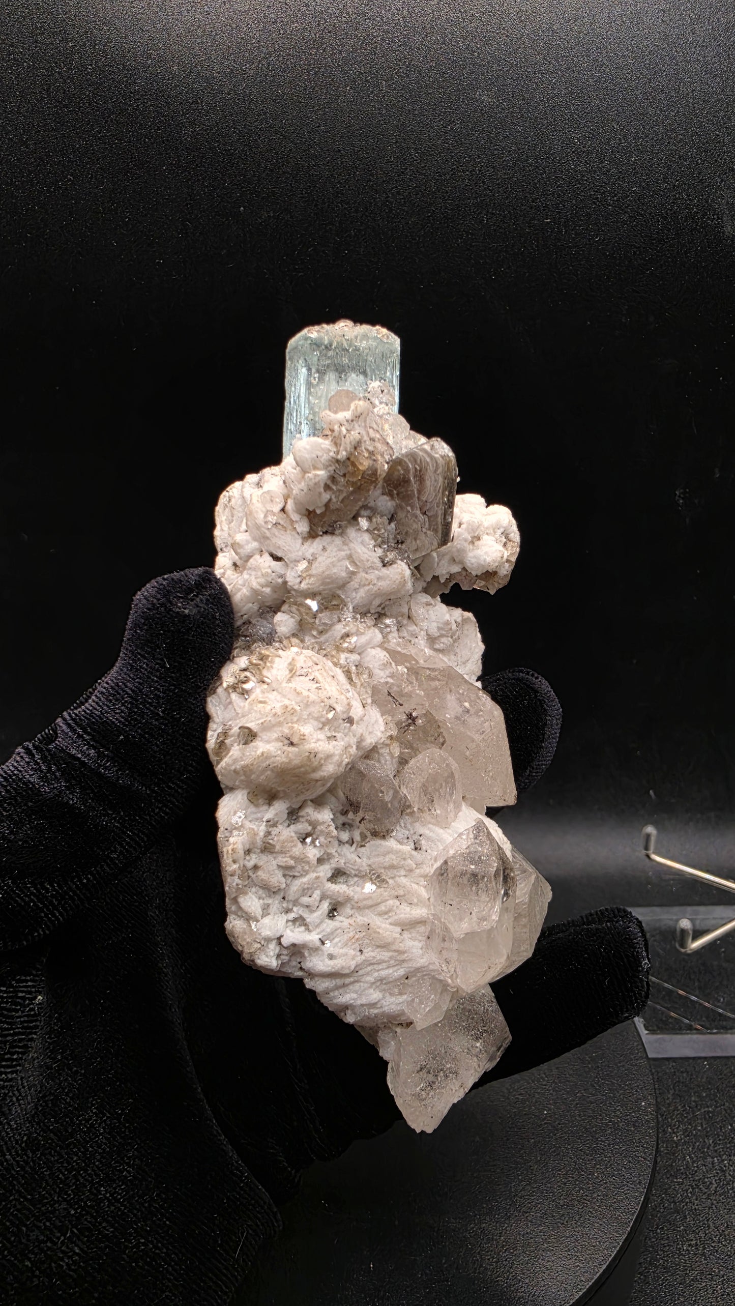 Aquamarine Apatite specimen