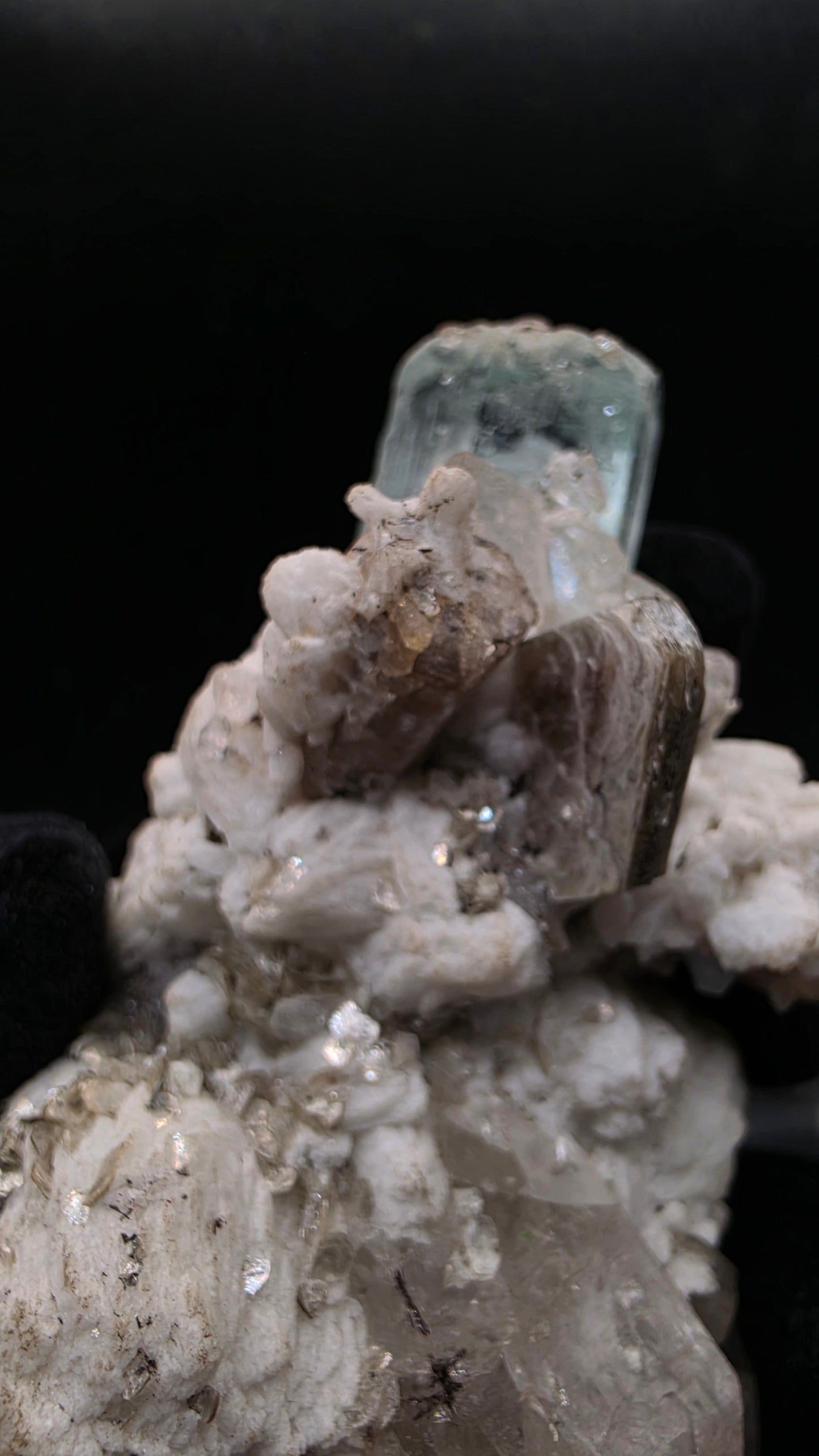 Aquamarine Apatite specimen