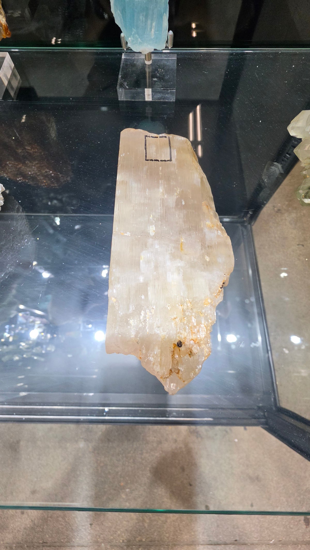 Garnet Aquamarine quartz